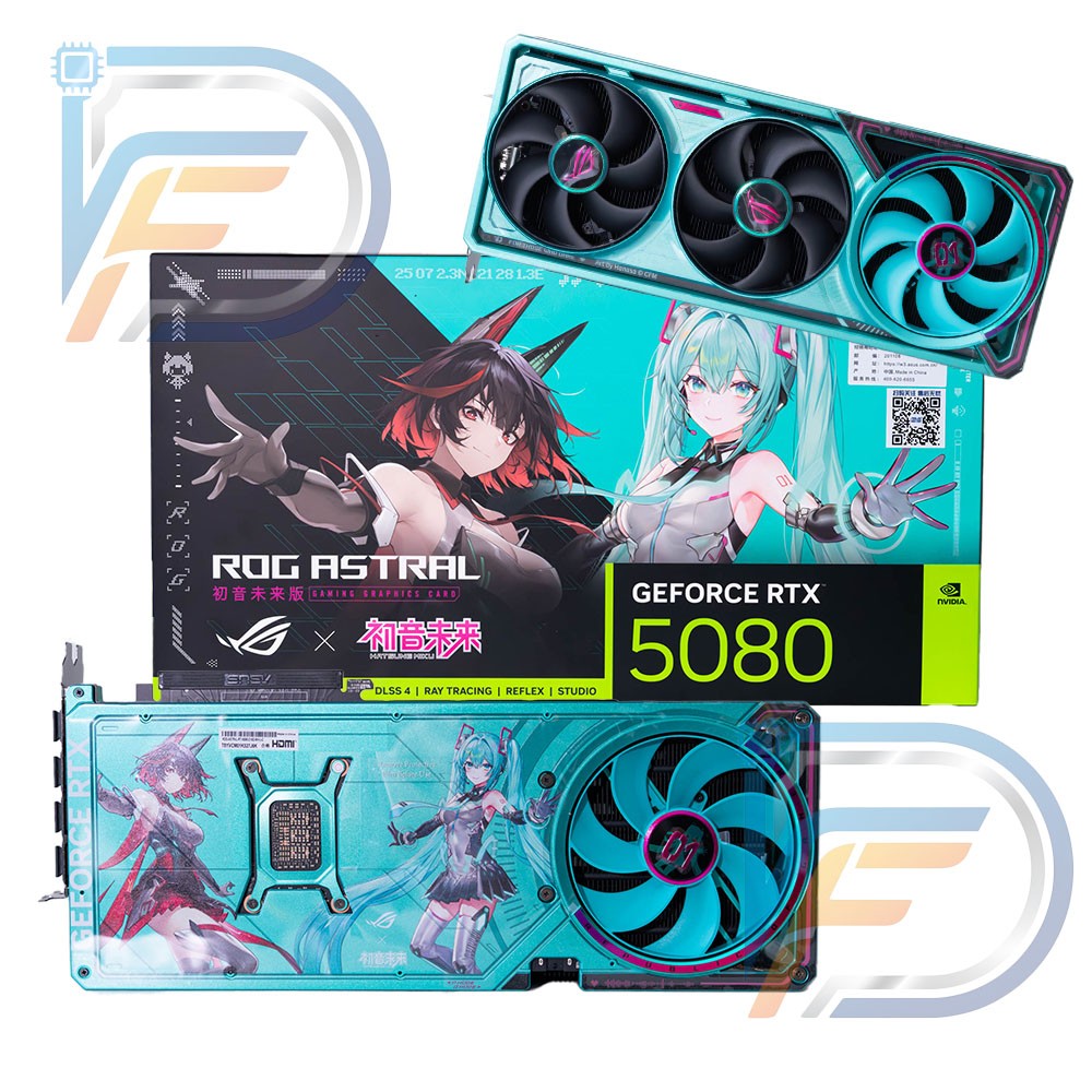 ASUS ROG Strix GeForce RTX 5080 Hatsune Miku Edition Gaming