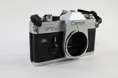Canon FTb QL SLR Film Camera Body Chrome #G111