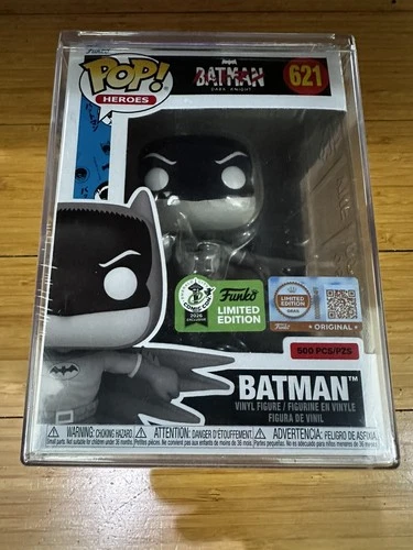 Funko Pop! Batman Black & White  ECCC 2026 Con  LE 500 Grail  #621