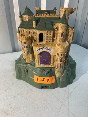 Harry Potter Hogwarts Castle Playset Mattel 2001 Electronic Fold Open AS IS