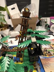 LEGO Pirates: 6270 Forbidden Island - 100% Complete Set w/Instructions 1989
