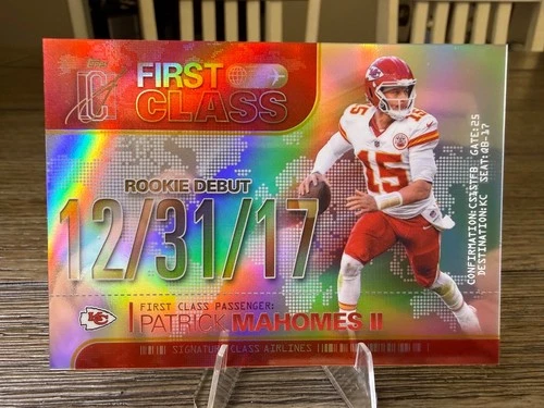 2025 Topps Signature Patrick Mahomes II Base (RAW)