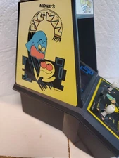 1981 Coleco Pac-Man Mini Arcade Tabletop Powers On . Needs Help See Description 