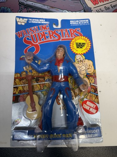 LJN WWF Wrestling Superstars Honky Tonk Man Action...