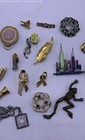 Lot of Silver/Gold Tone Designer Costume Brooches; Avon, JJ, Trifari & More — photo 3