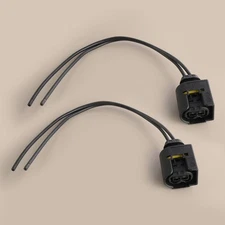 2pcs Fuel Injector Connector Plug Harness Wires fit for Ford AE8T10300AA