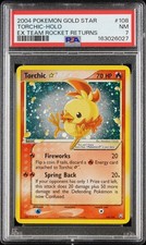 2004 POKEMON EX TEAM ROCKET RETURNS GOLD STAR #108 TORCHIC-HOLO PSA 7 on eBay