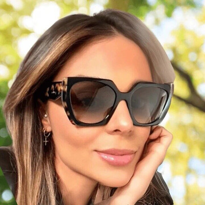 New Authentic Prada PR 15YS Sunglasses – Scarlet Tortoise with Dark Gray Lenses Prada PR 15YS 09Z5S0 Sunglasses Scarlet Tortoise for Woman  main image 4