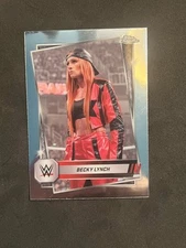 2025 Topps Chrome WWE #133 Becky Lynch Wrestling Card