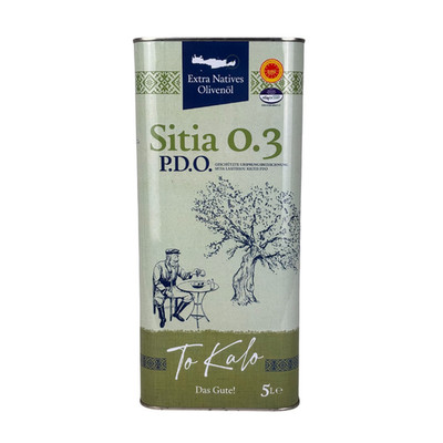 Sitia   Extra Natives Olivenöl aus Kreta 5L