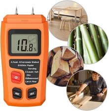 Wood Moisture Meter Digital Hygrometer Timber Damp Detector Wood Humidity Tester