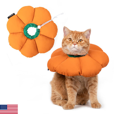 H Hidream Cat Cone Collarcute Waterproof Cat Recovery Collaranti-Bite Lick