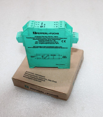 PEPPERL+FUCHS KFD0-CS-1.5O TRANSFORMER ISOLATED LOOP POWERED CURRENTSEPERATOR