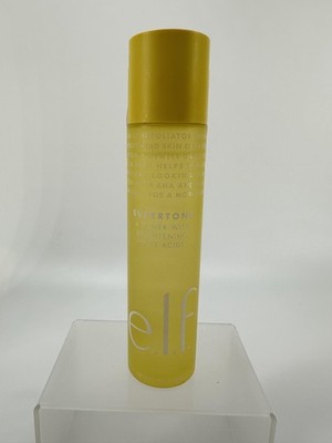 E.l.f. Supertone Toner 5 Fl Oz Brightening Fruit Acids AHA Face Vegan Exfoliator