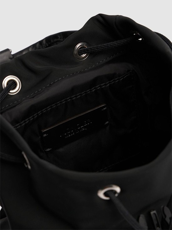 Moncler - Women - Mini trick water repellent crossbody bag - Black thumbnail 6