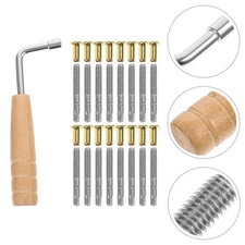 Lea String Set Professional Lyre Harp Part Tuning Wrench for