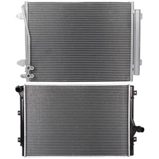 Radiator & AC Condenser Cooling Kit For 2006-2008 Volkswagen Passat