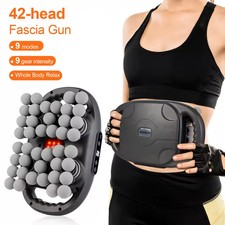 Back Massager for Pain Relief Deep Tissue, Home 42 Head Massage Gun with 9 Modes