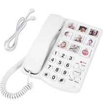 NEW Big Button Phone, Adjustable Loud Ringer, Great for Seniors, Open Box