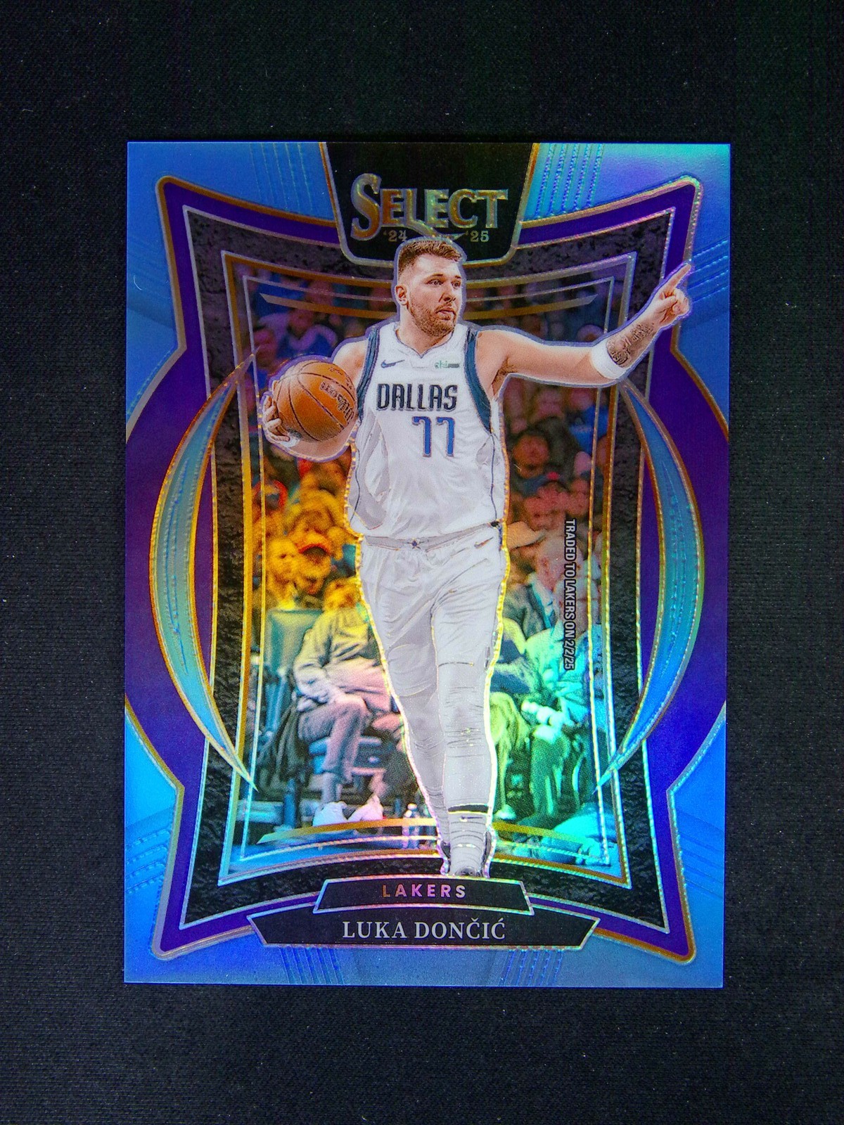 2024-25 Panini Select Luka Doncic #56 Concourse Light Blue /299