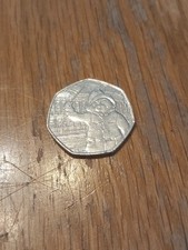 Rare 2018 50p coin Paddington Bear at Buckingham Palace. Fifty Pence.