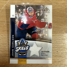2020-21 Upper Deck SP Game Used NHL All-Star Skills Fabrics John Carlson #ASV-JC