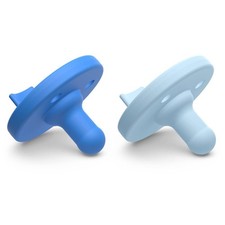 Philips Avent Soothie 3-18m Sky Blue/Light Blue 2pk: Silicone BPA-Free Pacifier
