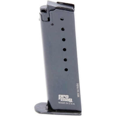 ProMag Heckler & Koch HK P7 M8 9mm, 8-Round Magazine, HEC 04, Blue Steel