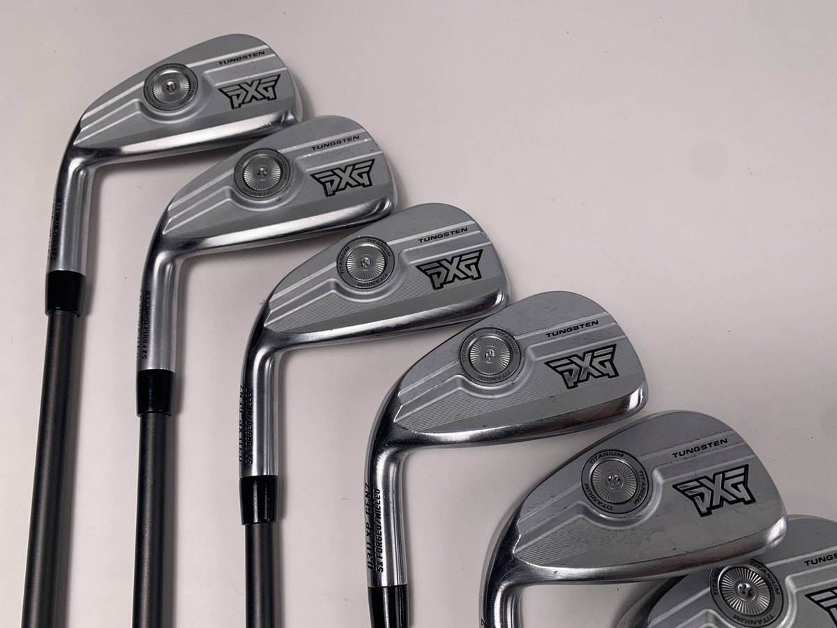 PXG 0311 XP GEN7 Chrome Iron Set 5-PW+GW+SW SteelFiber Private