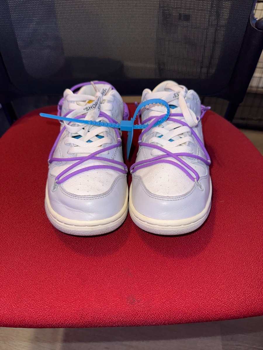Size 8.5 - Nike Off-White x Dunk Low Lot 47 of 50 195240890563| eBay