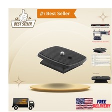 Durable 43mm Tripod Quick Release Plate - Ideal Replacement for Photographers