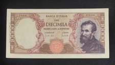 10000 LIRE MICHELANGELO BUONARROTI 08/06/1970 qSPL