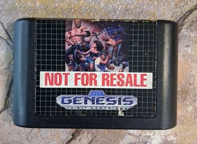 Streets of Rage 2 (Not For Resale) - Sega Genesis *TESTED*