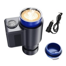 2-in-1 Car Heating Cooling Cup Car Heated Mug,12V 36W Smart Portable Electric