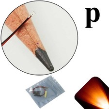 20 X 12v 0402 1005 Orange Amber Pico Smd Led Pre-wired Light Soldered Leads 9v