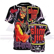 Macho Man Slim Jim NWO Wrestling Vintage Fan Gift Graphic Shirt