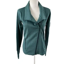NEW Piper by SmartPak Size XS Fleece Full Zip Up Jacket Equestrian Green