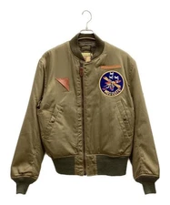 BUZZ RICKSON'S                    B-15A (MOD.) flight jacket olive