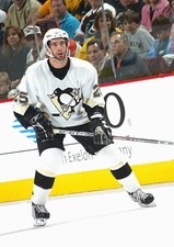 Maxime Talbot Pittsburgh Penguins skates at the NHL game wit- Ice Hockey Photo