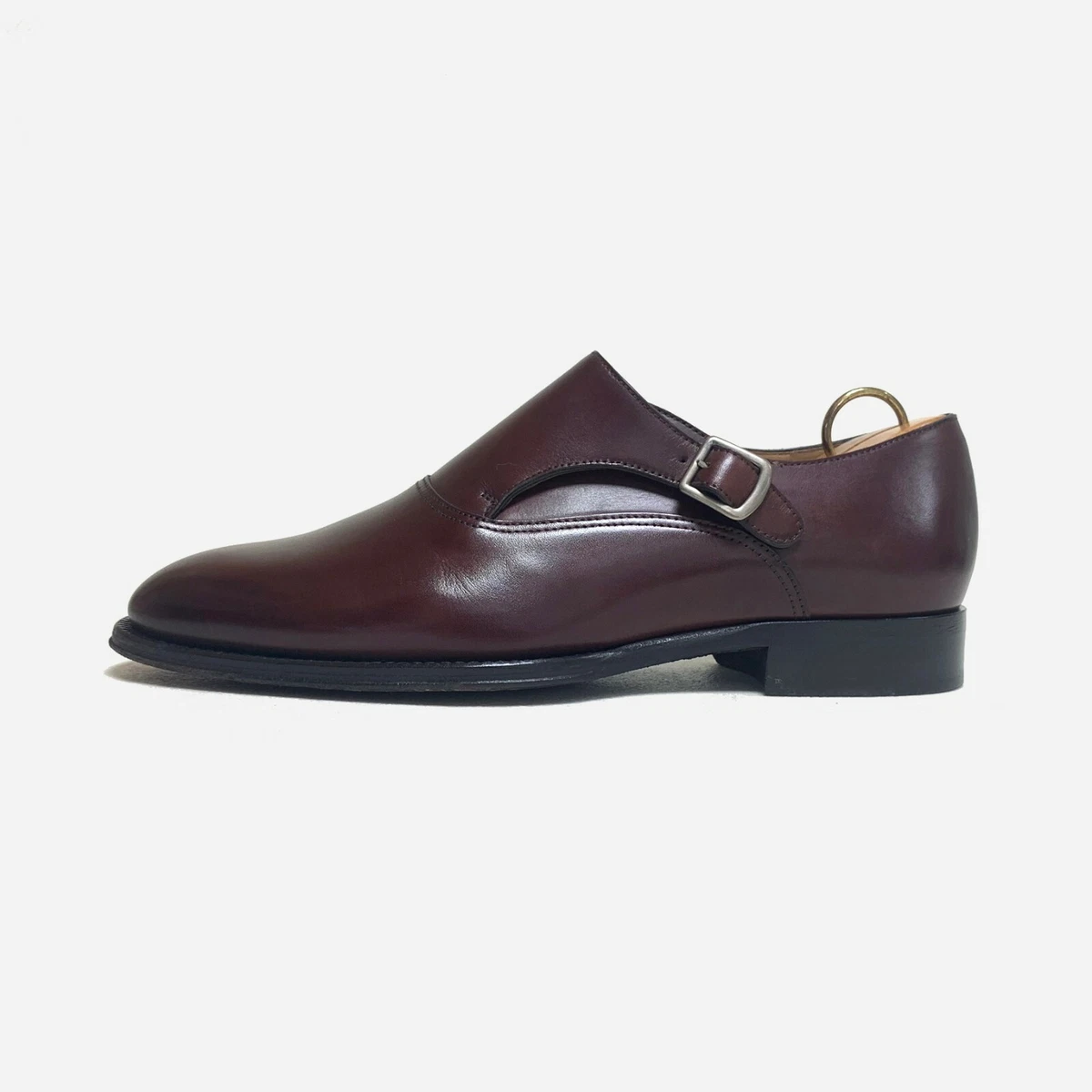 Alfred Dunhill Single Monk, Brown Calf. Size 7 UK, 41 EU