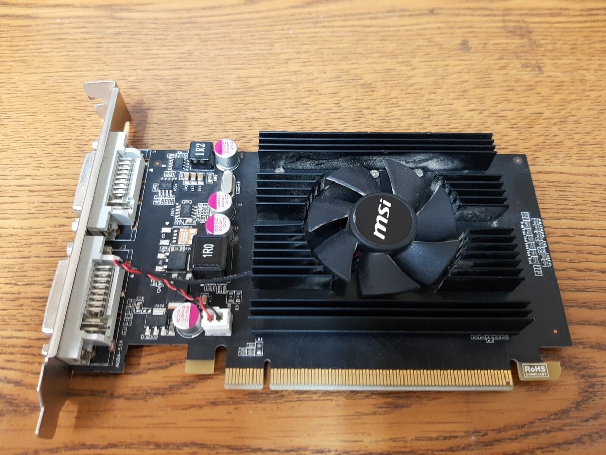 MSI NVIDIA GeForce 210 (N210-512D2) 512 MB DDR2 SDRAM PCI Express