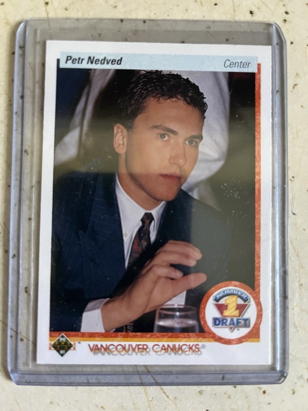 1990-91 Upper Deck - First Round Draft Pick #353 Petr Nedved (RC)