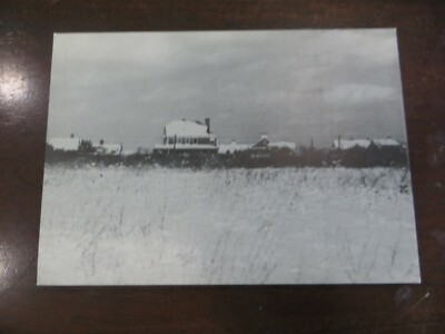 IT REALLY SNOWED IN NANTUCKET,PHOTOGRAPH BY EDA SCHANZER POST CARD