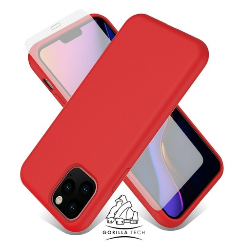 Apple Silicone Case with Gorilla Screen Protector iPhone 11 Shockproof Rubber - 第 21/41 張圖片