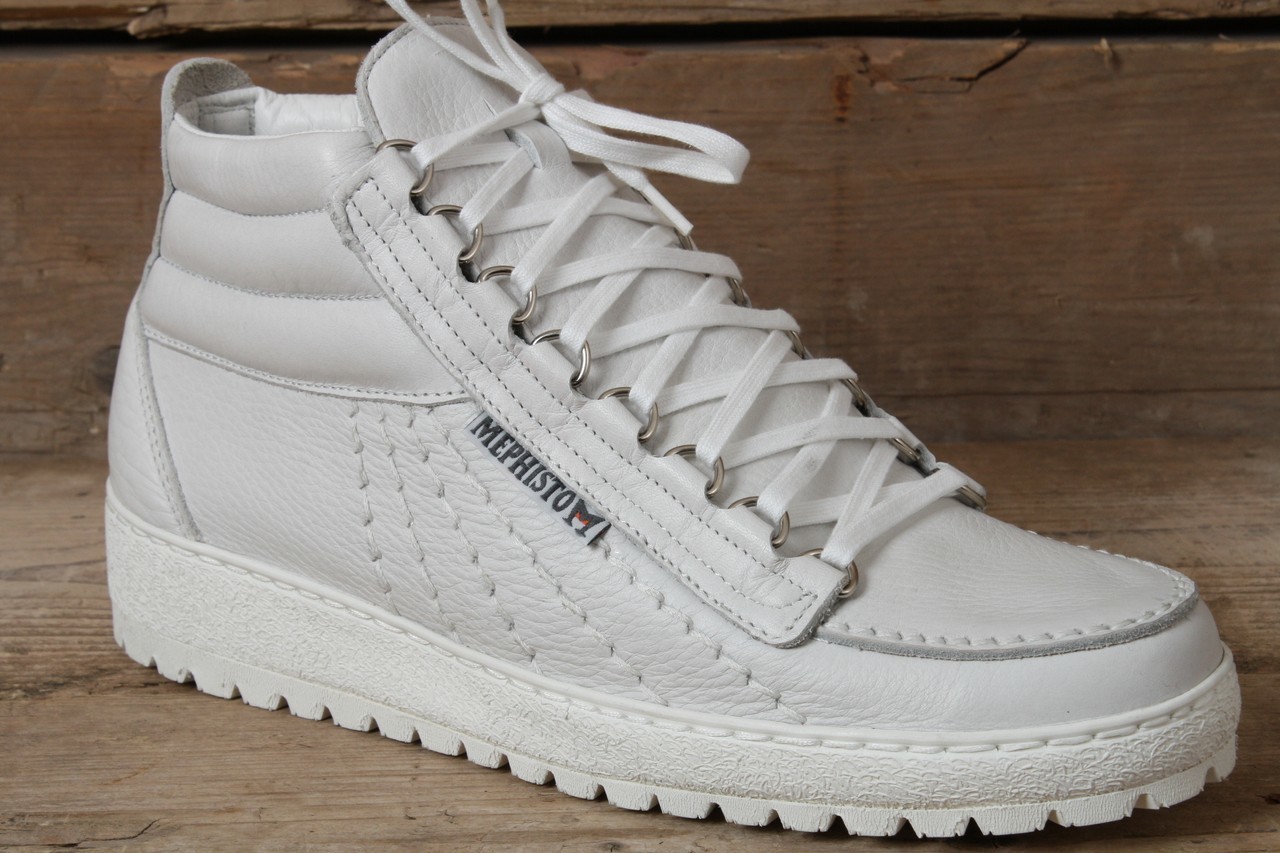 Scarpe casual da uomo Mephisto Rainbow Mid Oregon Stivale Bianco 1330 N Scarpe casual da uomo Mephisto Rainbow Mid Oregon Stivale Bianco 1330 N