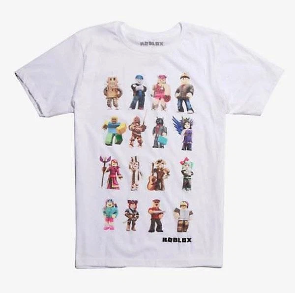 Roblox Character Grid T-Shirt