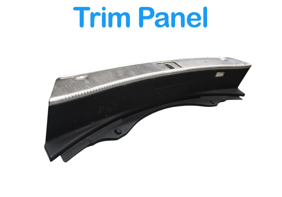 11-18 Audi A8 Quattro S8 maletero pestillo alféizar placa rasguño cubierta panel moldura OEM Foto 2 de 4