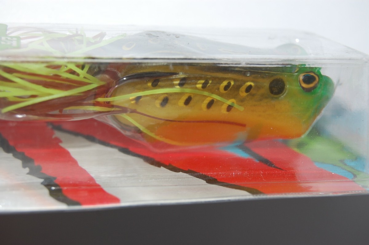 z-man bass hollow body frog leap frogz popping 2.75