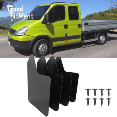 Für Iveco Daily 4 Stück Schmutzfänger Spritzlappen Spritzschutz Kotflügel Fender