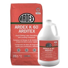 Ardex K 60 Arditex Rapid Setting Latex Smoothing and Leveling Compound​​​​​​​​​​